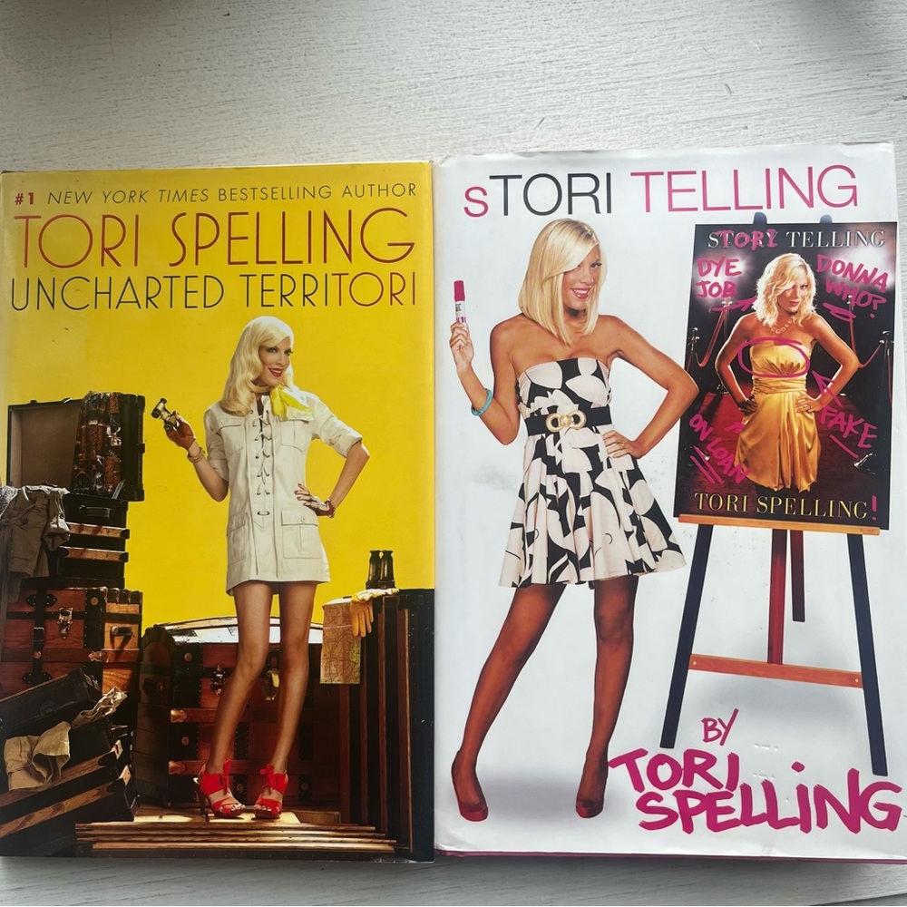 Tori Spelling Book Set
